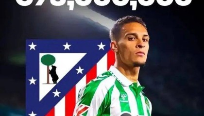 7500万欧！马竞疯了！